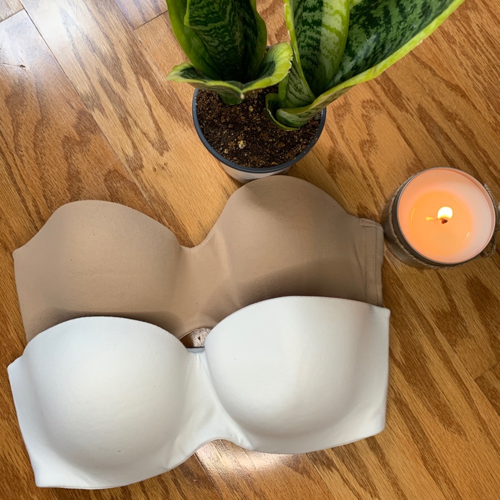 Victoria’s Secret strapless bra 32D and 32DD